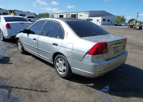 2001 Honda Civic Lx из США, поврежденный, VIN 2HGES16571H617029